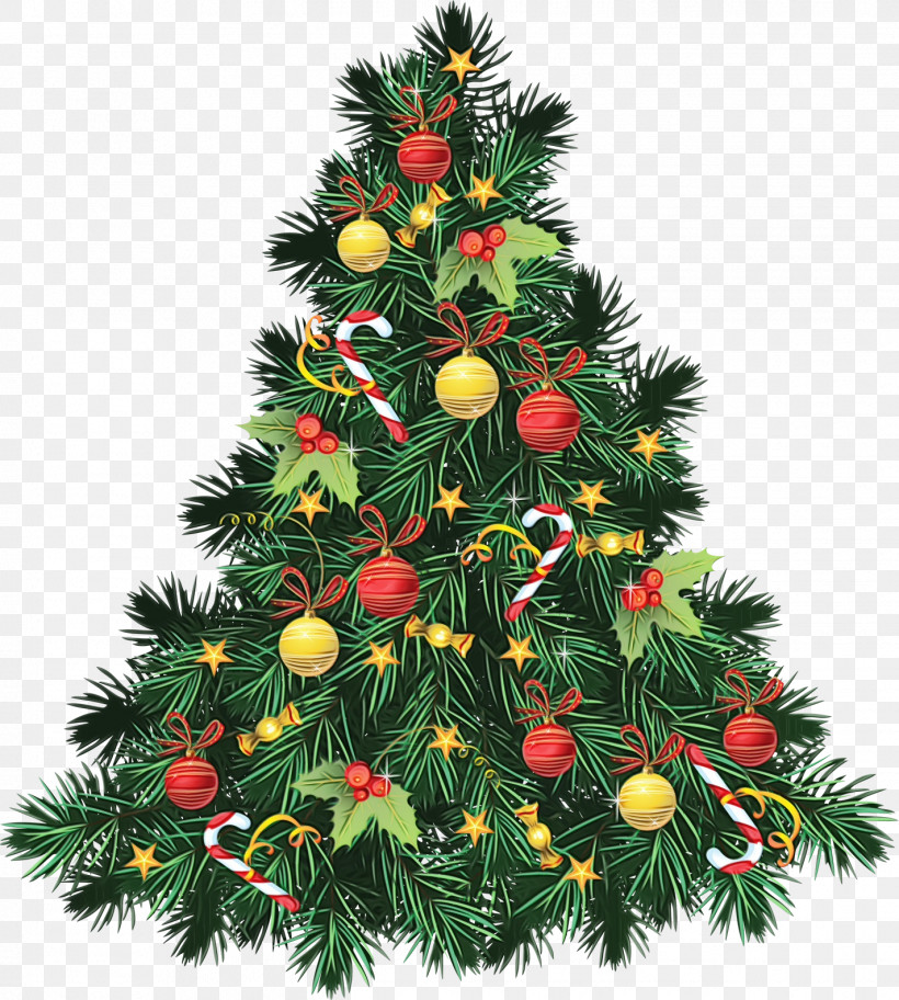 Christmas Tree, PNG, 1424x1584px, Watercolor, Christmas Decoration, Christmas Ornament, Christmas Tree, Colorado Spruce Download Free