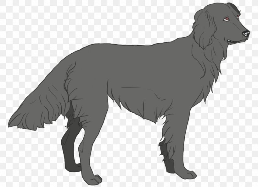 Flat-Coated Retriever Labrador Retriever Dog Breed Small Münsterländer Large Münsterländer, PNG, 1048x762px, Flatcoated Retriever, Art, Artist, Black, Black And White Download Free