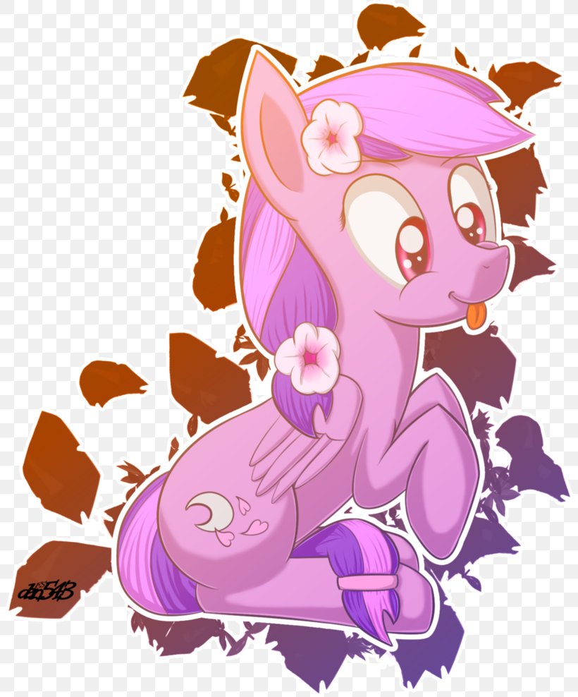 Pony Horse Fluttershy Cartoon, PNG, 808x988px, Watercolor, Cartoon, Flower, Frame, Heart Download Free