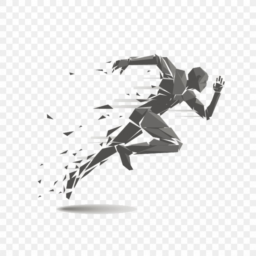 Running Track And Field Athletics Clip Art, PNG, 2362x2362px, Royalty Free,  Art, Black, Black And White,