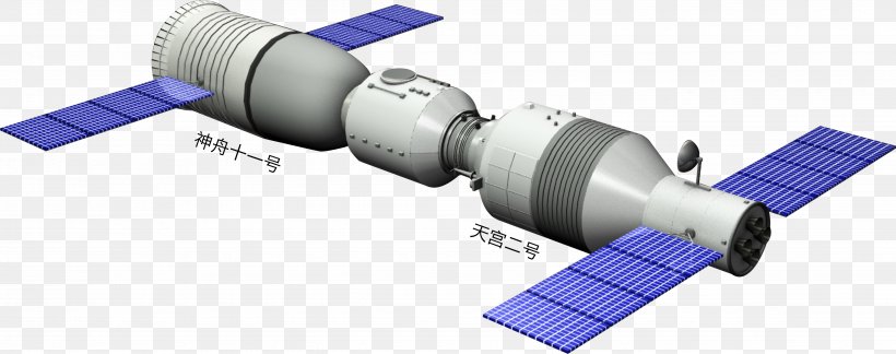 Shenzhou 11 Tiangong-2 Satellite, PNG, 4942x1955px, Shenzhou 11, Cylinder, Engineering, Global Positioning System, Gps Satellite Blocks Download Free