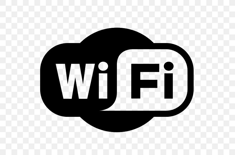 Wi-Fi Clip Art, PNG, 540x540px, Wifi, Area, Black And White, Brand, Computer Network Download Free