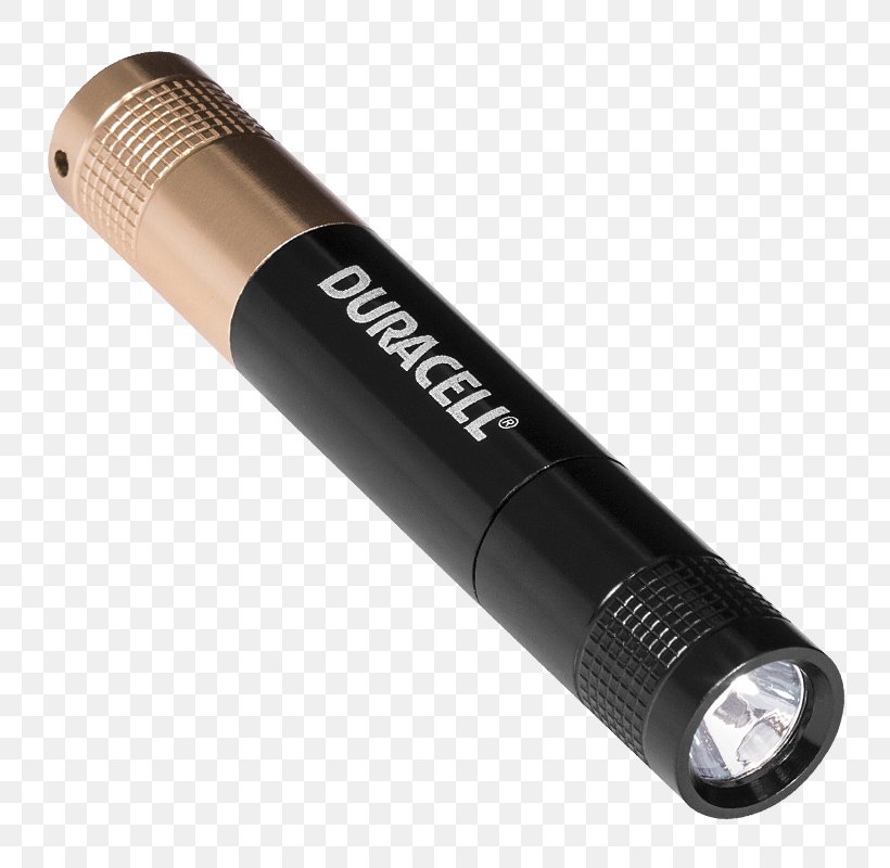 Duracell Flashlight Flashlight Tough Staff PEN-1 Light-emitting Diode Electric Battery, PNG, 800x800px, Light, Aaa Battery, Duracell, Electric Battery, Flashlight Download Free