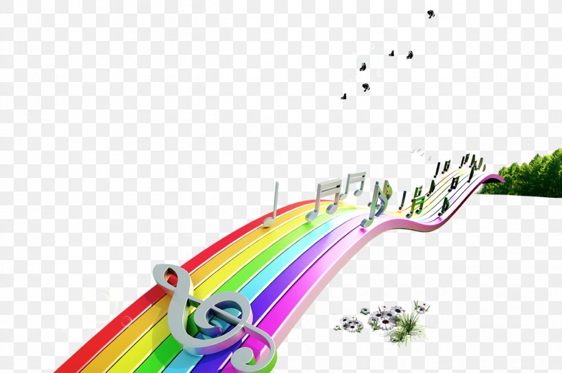 Musical Note Rainbow, PNG, 1248x830px, Watercolor, Cartoon, Flower, Frame, Heart Download Free