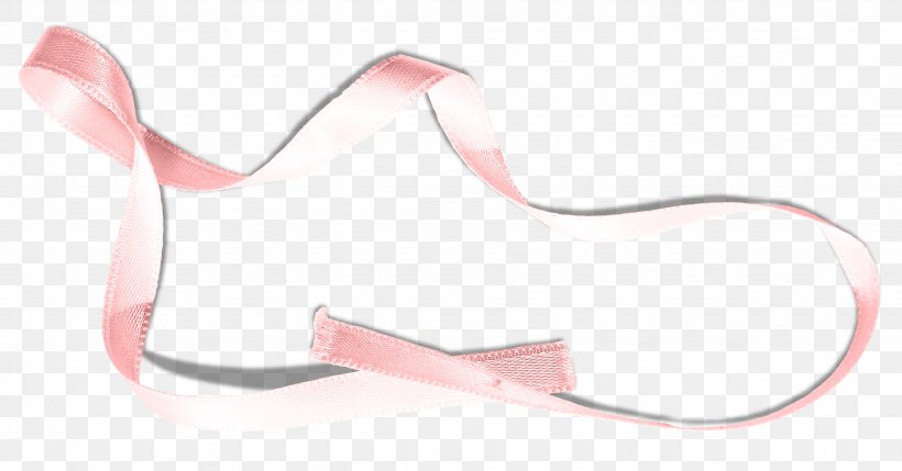 Pink Ribbon Shoelace Knot, PNG, 2670x1398px, Ribbon, Color, Designer, Fashion Accessory, Footwear Download Free