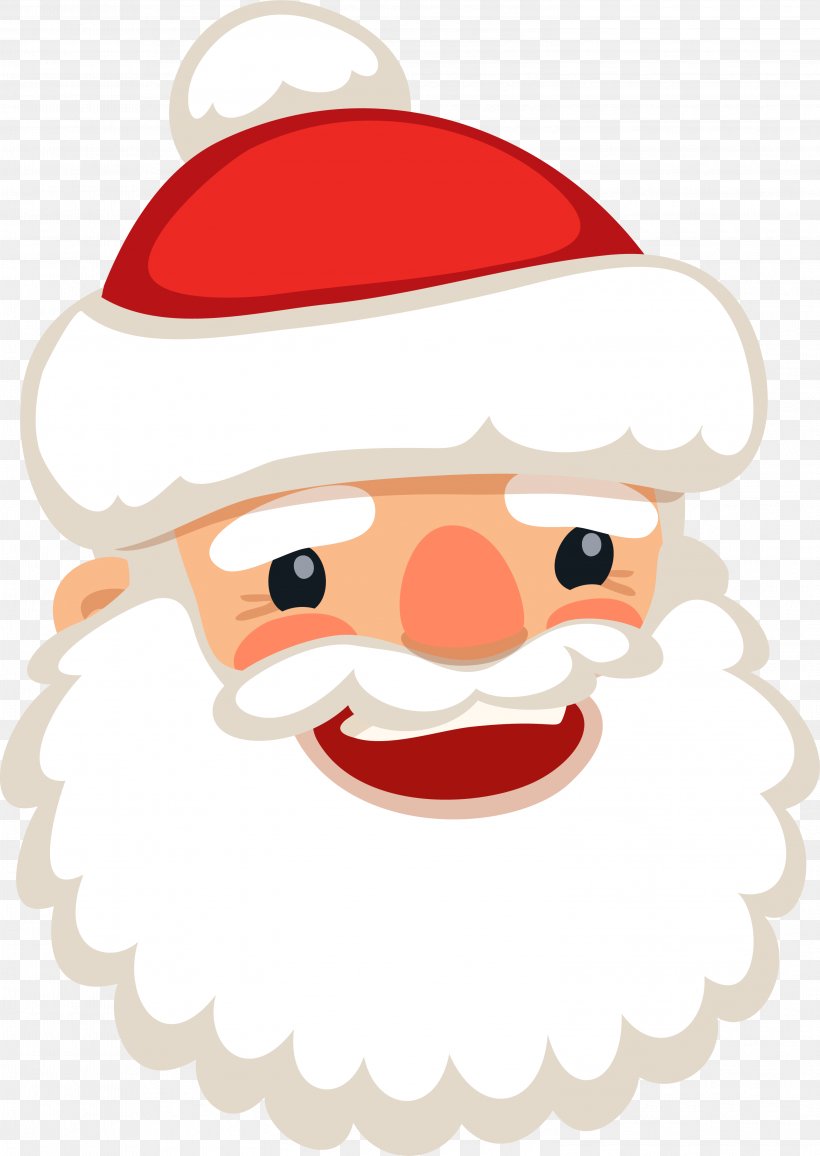 Santa Claus Christmas Clip Art, PNG, 3001x4232px, Santa Claus, Art, Beard,  Cartoon, Christmas Download Free