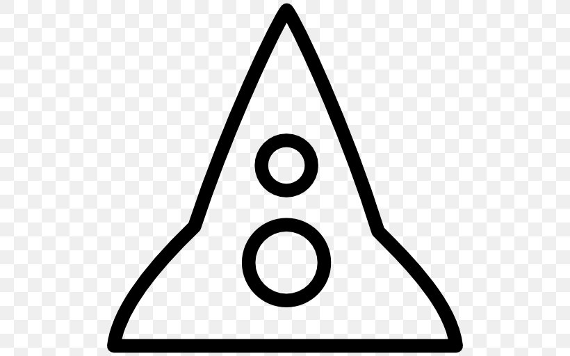 Symbol Download Clip Art, PNG, 512x512px, Symbol, Area, Black And White, Rocket, Triangle Download Free