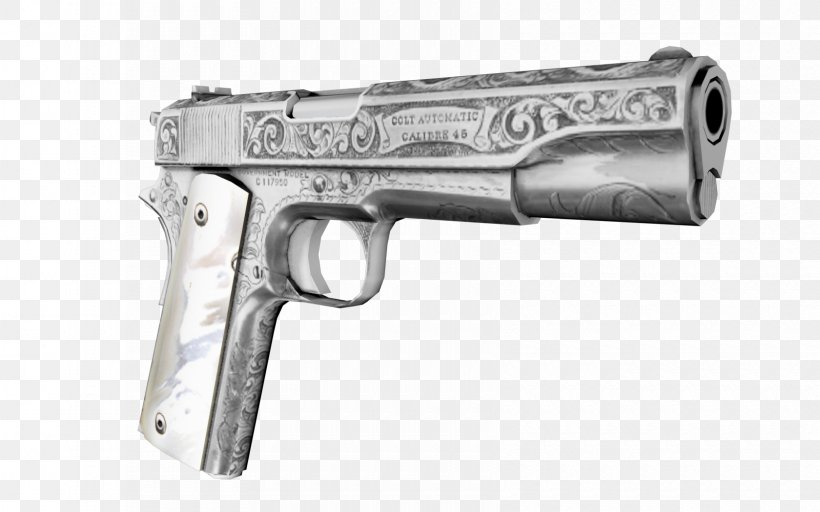 M1911 Pistol Firearm Gun Weapon Revolver, PNG, 1680x1050px, 38 Long Colt, M1911 Pistol, Air Gun, Ammunition, Colt Army Model 1860 Download Free