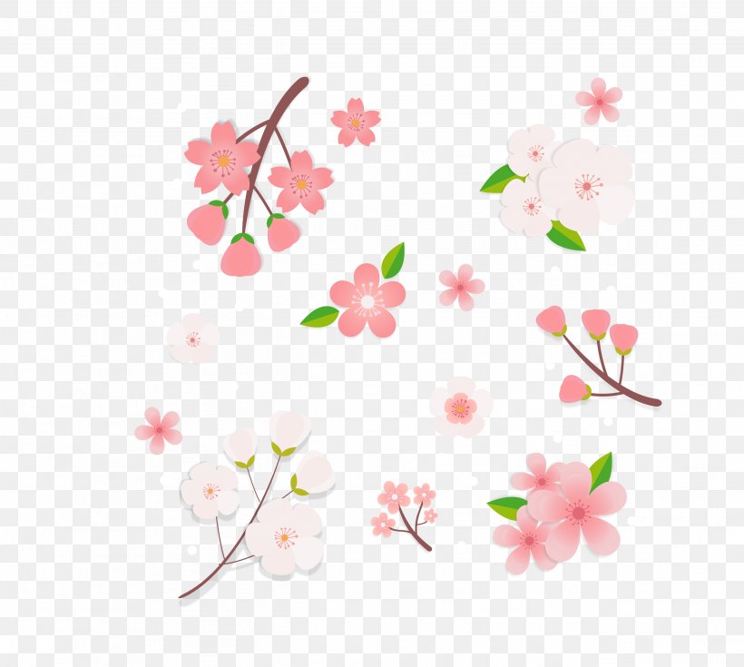 Cherry Blossom Pink Clip Art, PNG, 2596x2330px, Cherry Blossom, Animation, Blossom, Branch, Cerasus Download Free