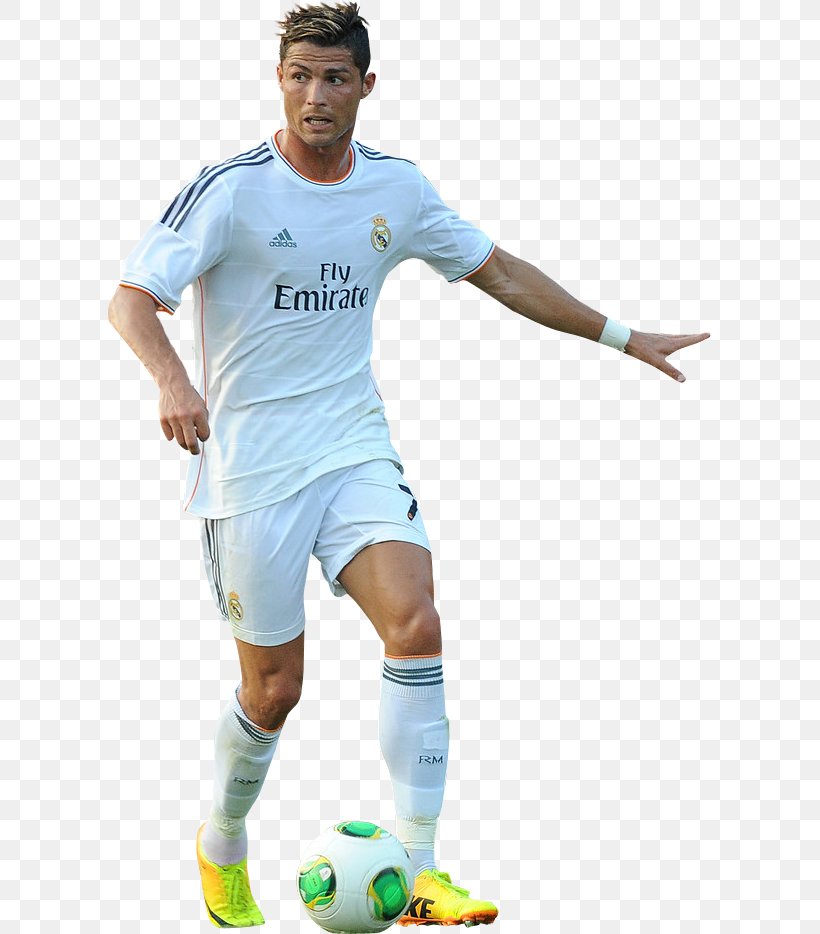 Cristiano Ronaldo Real Madrid C.F. Football Player Rendering, PNG, 603x934px, Cristiano Ronaldo, Ball, Bicycle Kick, Blue, Clothing Download Free