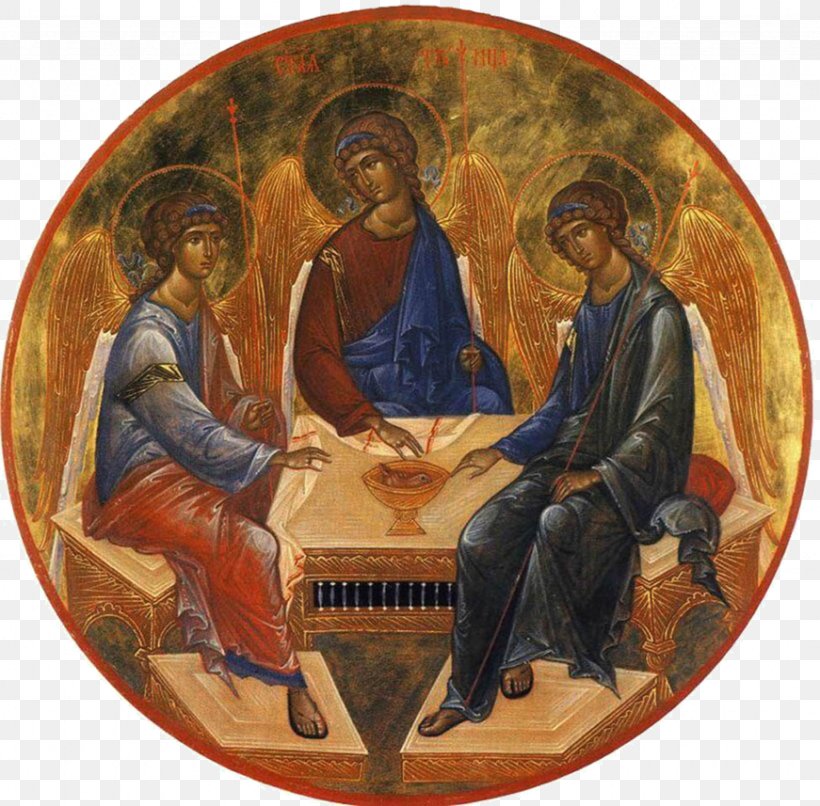Trinity Sunday Painting Holy Trinity Icon Icon, PNG, 871x857px, Trinity, Andrei Rublev, Art, Athanasius Of Alexandria, Christian Theology Download Free