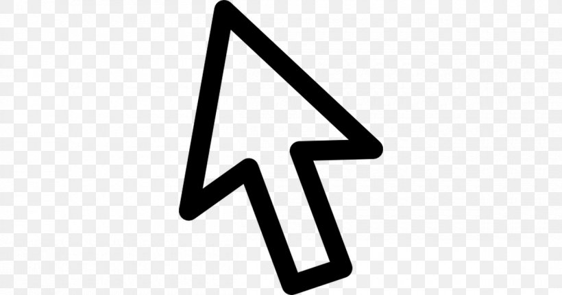 Computer Mouse Pointer Cursor, PNG, 1200x630px, Computer Mouse, Black And White, Brand, Cursor, Logo Download Free