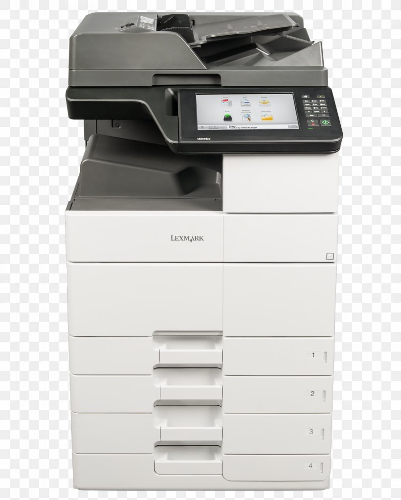 Multi-function Printer 26Z0173 Lexmark MX910de A3 Mono Multifunction Printer Image Scanner, PNG, 3143x3928px, Multifunction Printer, Electronic Device, Fax, Image Scanner, Inkjet Printing Download Free