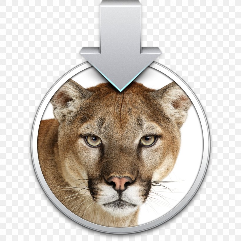 OS X Mountain Lion Mac OS X Lion MacOS Installation, PNG, 1024x1024px, Os X Mountain Lion, Apple, Big Cats, Carnivoran, Cat Like Mammal Download Free