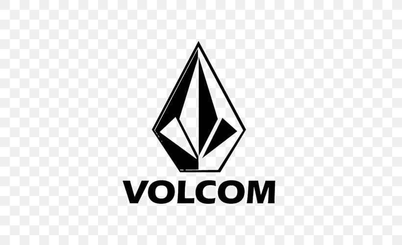 Volcom Logo Decal Brand Vans, PNG, 500x500px, Volcom, Area, Black, Black And White, Brand Download Free