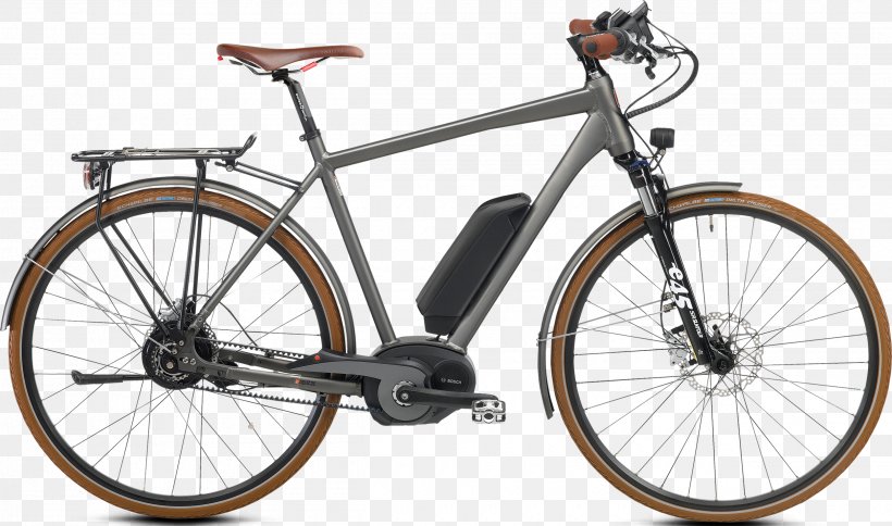 Electric Bicycle Pedelec Mid-engine Design Cycling, PNG, 2500x1476px, Electric Bicycle, Bicycle, Bicycle Accessory, Bicycle Drivetrain Part, Bicycle Frame Download Free