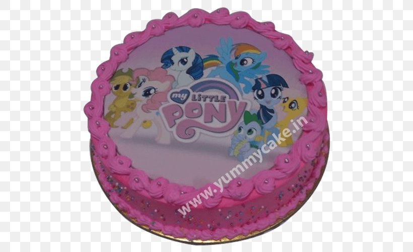 Pinkie Pie Pony Cake Decorating Torte, PNG, 500x500px, Pinkie Pie, Birthday, Birthday Cake, Buttercream, Cake Download Free