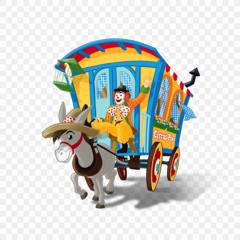 Pipo De Clown Klukkluk Dikke Deur Entertainment, PNG, 1000x1000px, Clown, Cart, Character, Chariot, Entertainment Download Free