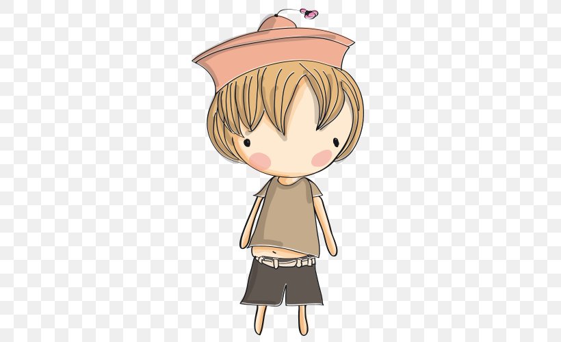 Hat Designer Cartoon Boy, PNG, 500x500px, Watercolor, Cartoon, Flower, Frame, Heart Download Free