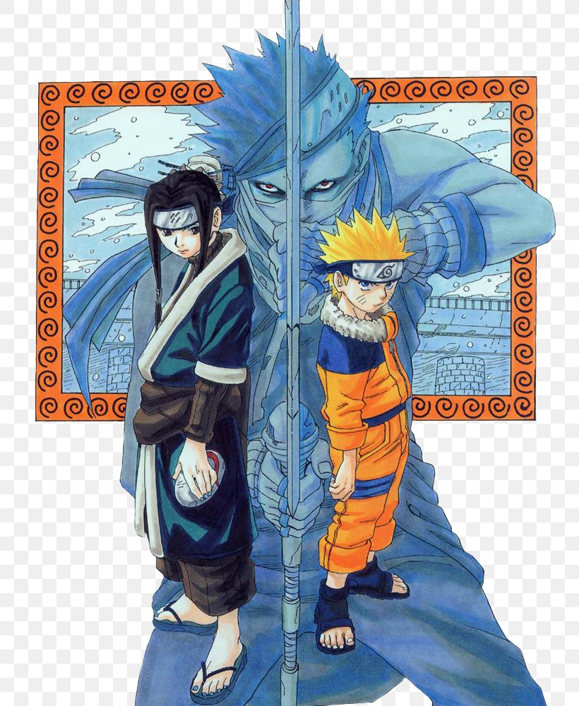 Naruto, Vol. 4: Hero's Bridge Sasuke Uchiha Kisame Hoshigaki Naruto Box Set, PNG, 780x1000px, Watercolor, Cartoon, Flower, Frame, Heart Download Free