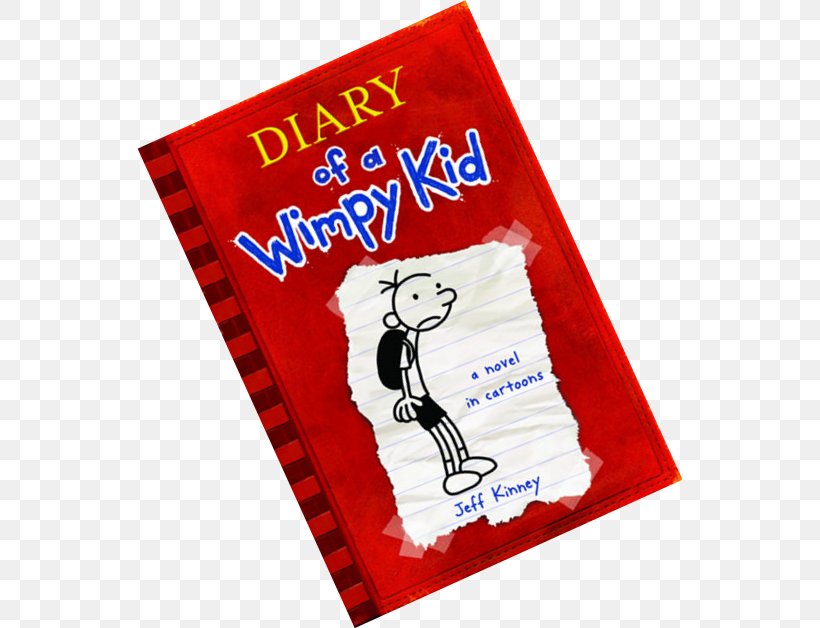 Diary Of A Wimpy Kid Book Instagram Font, PNG, 545x628px, Diary Of A Wimpy Kid, Book, Instagram, Material, Red Download Free