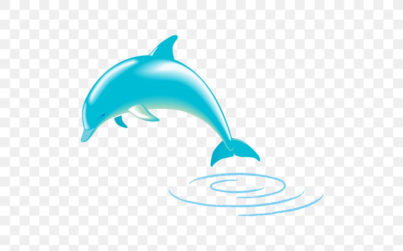 Dolphin Clip Art, PNG, 512x512px, Dolphin, Aqua, Art, Common Bottlenose Dolphin, Fin Download Free