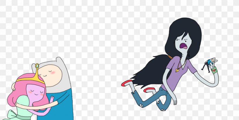 Marceline The Vampire Queen Princess Bubblegum Finn The Human Art Cosplay, PNG, 900x454px, Watercolor, Cartoon, Flower, Frame, Heart Download Free