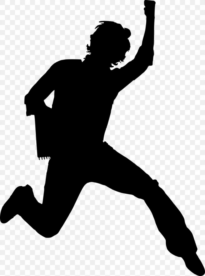 Silhouette Person Clip Art, PNG, 950x1280px, Silhouette, Arm, Black And White, Dance, Dancer Download Free