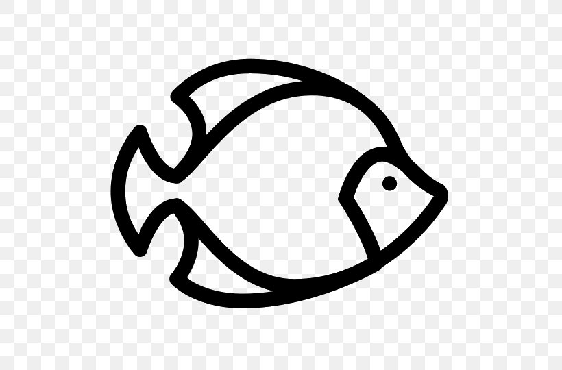 Fish Clip Art, PNG, 540x540px, Fish, Area, Black And White, Computer Font, Line Art Download Free