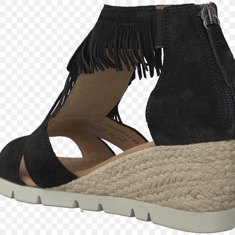 Sandal Shoe Wedge White Leather, PNG, 1500x1500px, Sandal, Black, Footwear, Gabor Shoes, Heel Download Free
