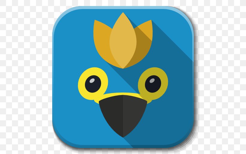 Bird Yellow Beak Clip Art, PNG, 512x512px, Click Jogos, Android, Baixaki, Beak, Bird Download Free