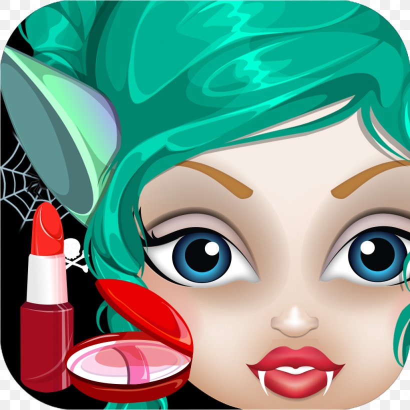 Halloween Makeup And Dressup Fake Call Android Source Code Eye, PNG, 1024x1024px, Watercolor, Cartoon, Flower, Frame, Heart Download Free