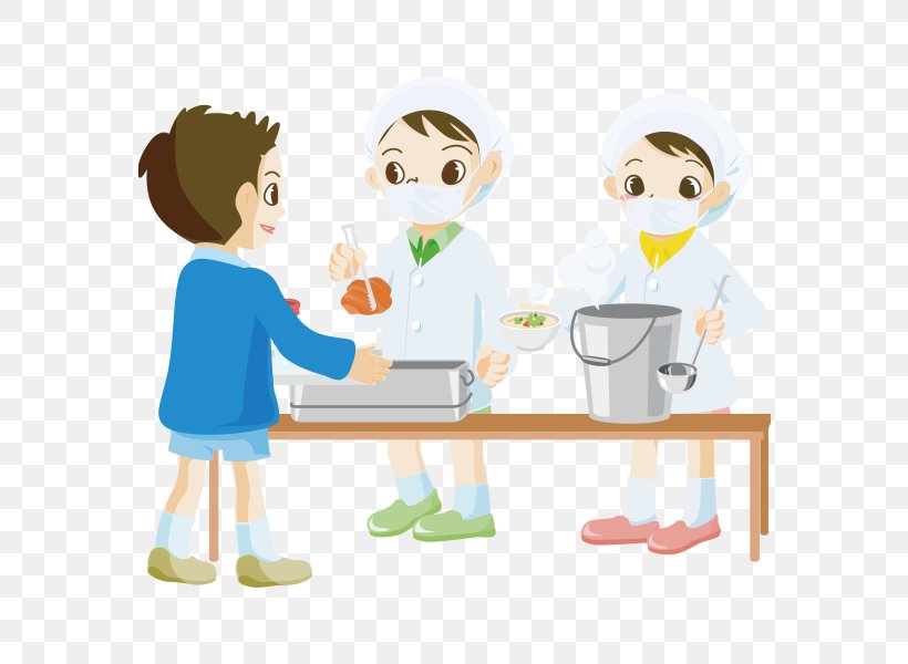 School Meal 日本の学校給食 Shokuiku Sujebi, PNG, 600x600px, School Meal, Area, Cartoon, Child, Classroom Download Free