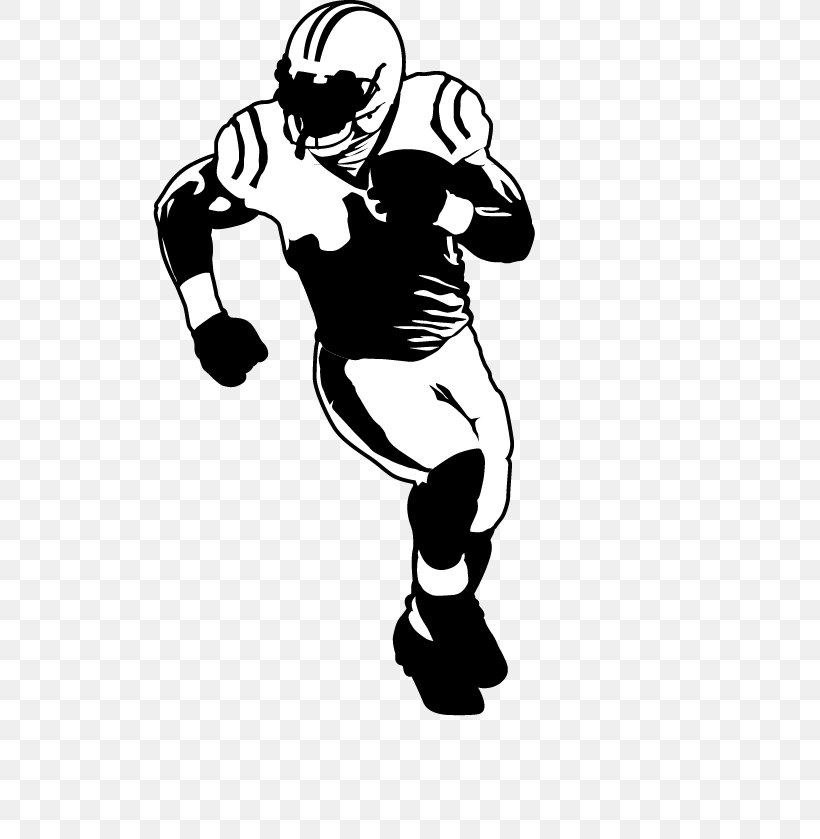 American Football Football Player Drawing, PNG, 664x839px, American Football, Arm, Art, Ball, Black And White Download Free