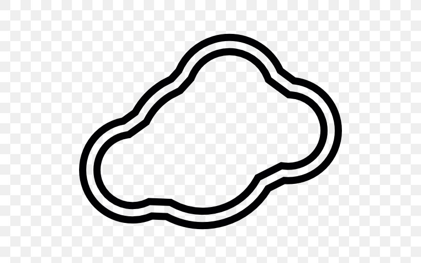 Cloud Computing Cloud Storage Rain, PNG, 512x512px, Cloud, Area, Black, Black And White, Cloud Computing Download Free