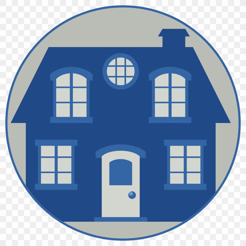 House Clip Art, PNG, 2400x2400px, House, Blue, Brand, Building, Drawing Download Free