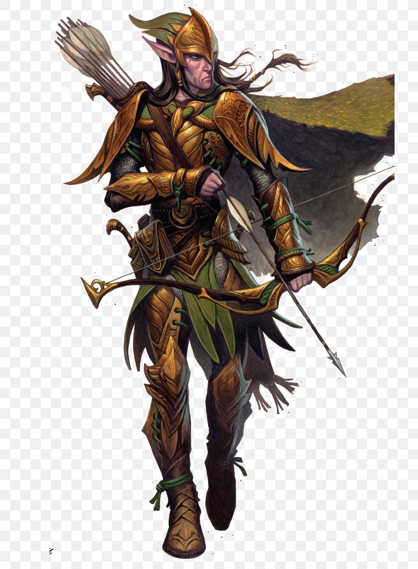 Dungeons & Dragons Pathfinder Roleplaying Game Druid Elf Ranger, PNG, 729x1115px, Dungeons Dragons, Archetype, Armour, Cold Weapon, Costume Download Free