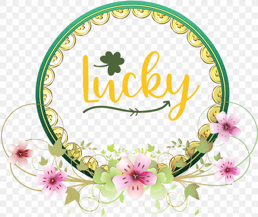 Floral Design, PNG, 3000x2532px, Lucky, Floral Design, Logo, Paint, Painting Download Free