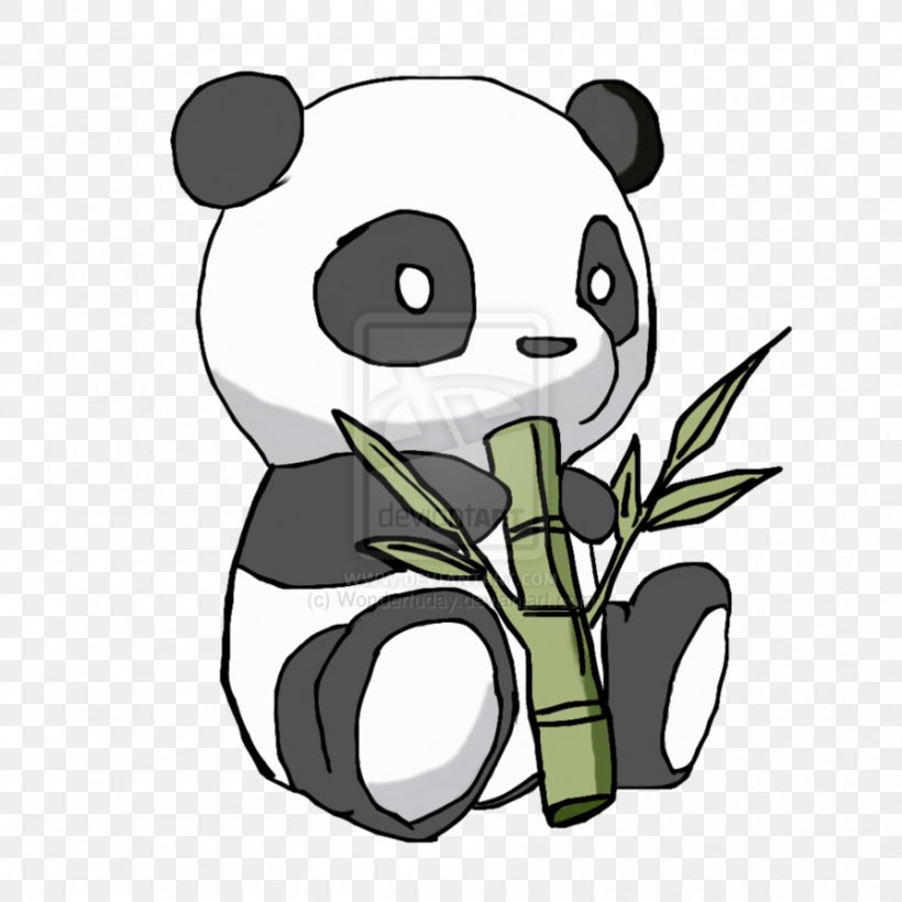 Giant Panda Drawing Bear Animation, PNG, 894x894px, Watercolor, Cartoon, Flower, Frame, Heart Download Free