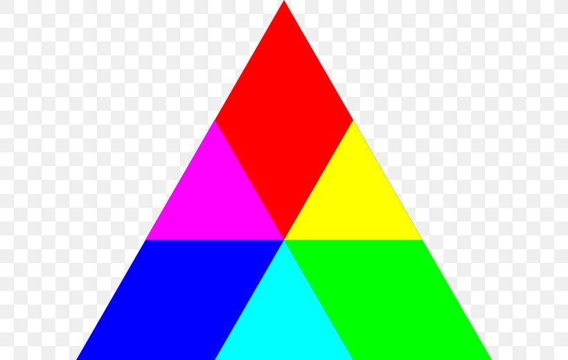 Penrose Triangle RGB Color Model Clip Art, PNG, 600x520px, Penrose Triangle, Area, Color, Color Triangle, Magenta Download Free