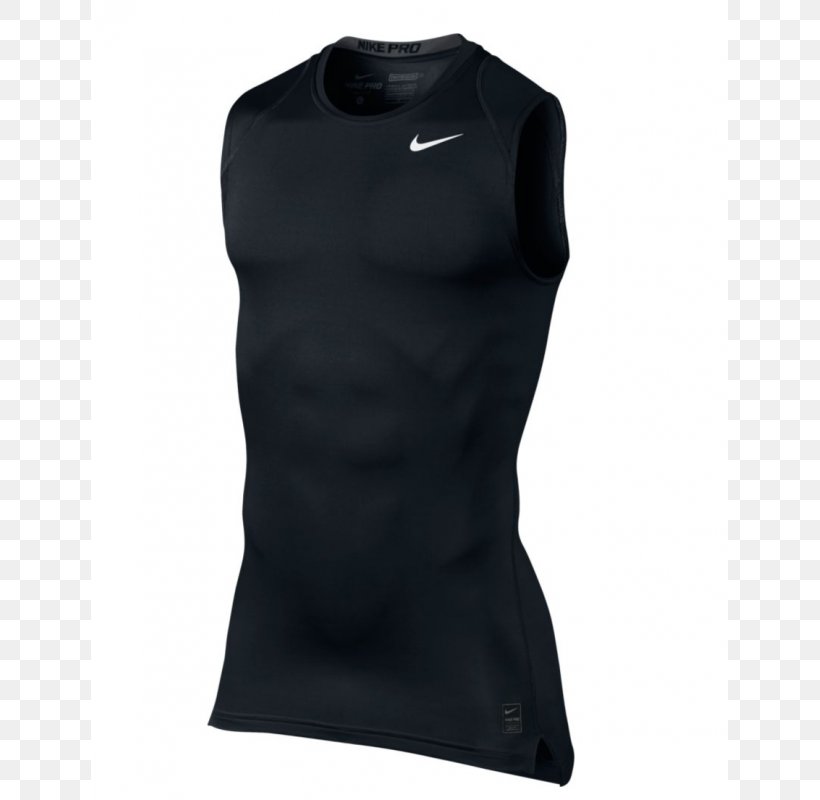 T-shirt Nike Dri-FIT Sleeve, PNG, 800x800px, Tshirt, Active Shirt, Active Tank, Black, Drifit Download Free