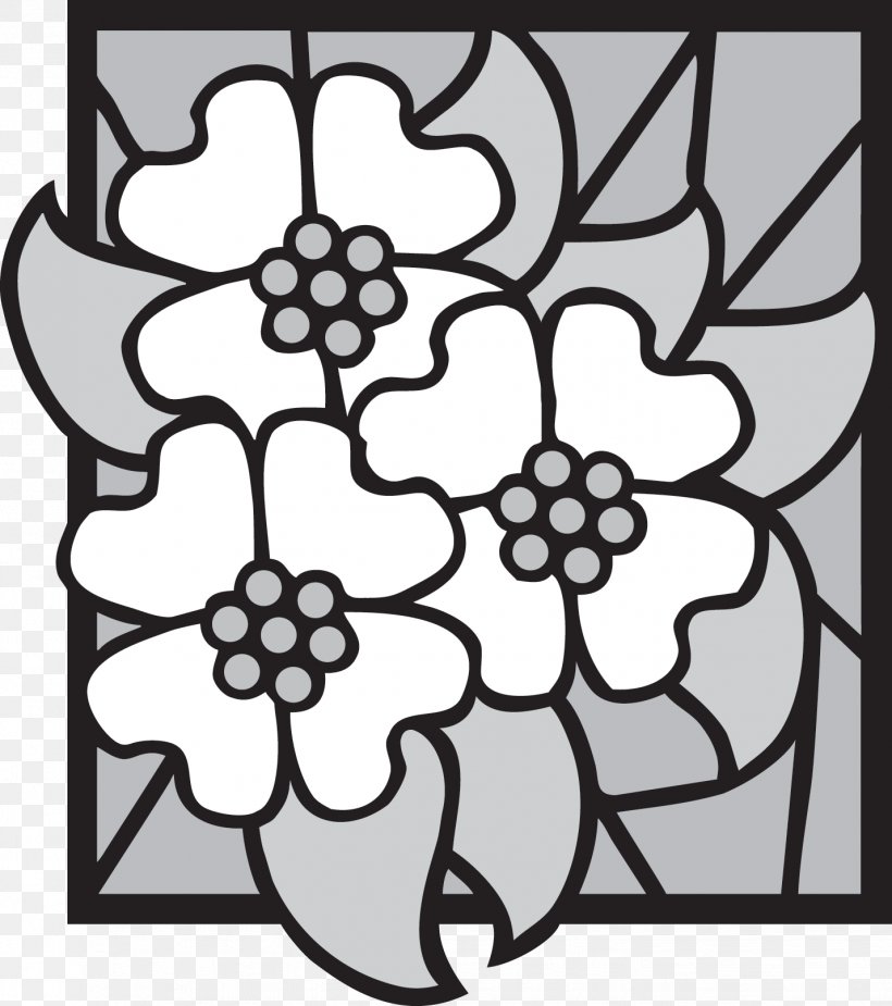 Cut Flowers Floral Design Symmetry Pattern, PNG, 1429x1613px, Cut Flowers, Area, Black, Black And White, Flora Download Free