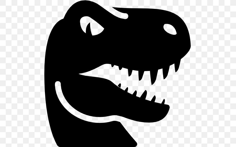 Dinosaur Corythosaurus Daspletosaurus Tyrannosaurus, PNG, 512x512px, Dinosaur, Black And White, Bone, Corythosaurus, Daspletosaurus Download Free
