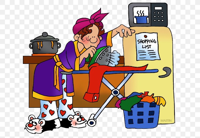 Housewife Job Free Content Clip Art, PNG, 648x566px, Housewife, Activist, Art, Cartoon, Free Content Download Free