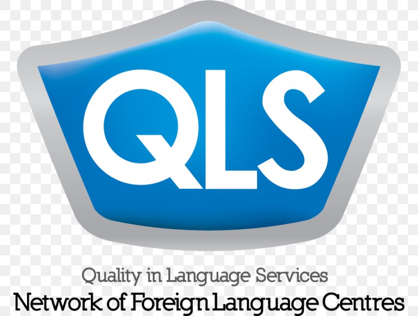 QLS Quality In Language Services Language School Foreign Language Education, PNG, 768x619px, Language School, Area, Blue, Brand, Education Download Free