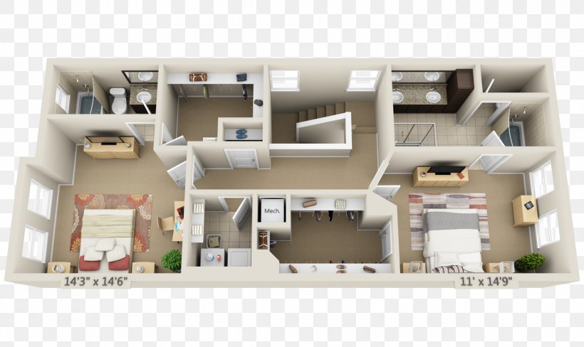 3D Floor Plan Home House, PNG, 1500x894px, 3d Floor Plan, Floor Plan, Apartment, Architectural Plan, Architecture Download Free