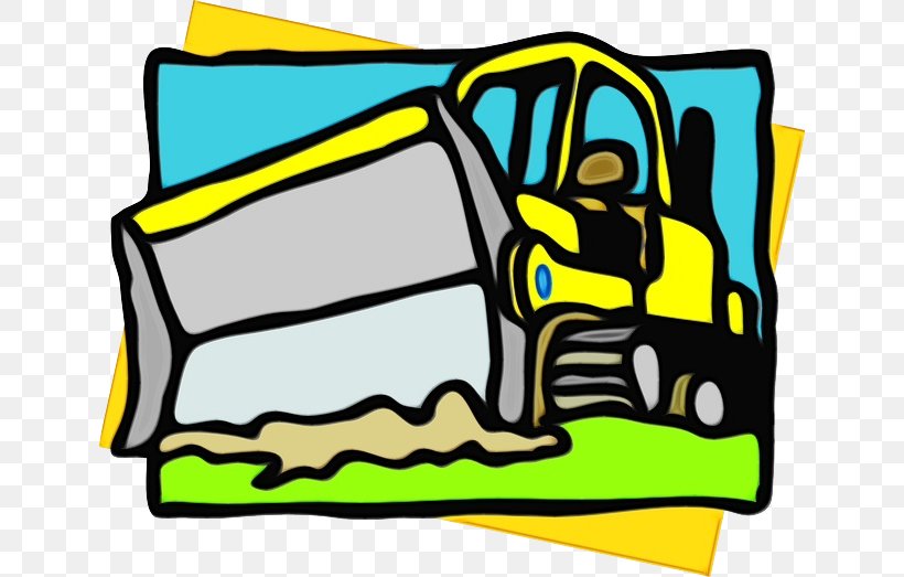 Heavy Machinery Construction Bulldozer Excavator Building, PNG, 640x523px, Watercolor, Backhoe, Building, Building Materials, Bulldozer Download Free