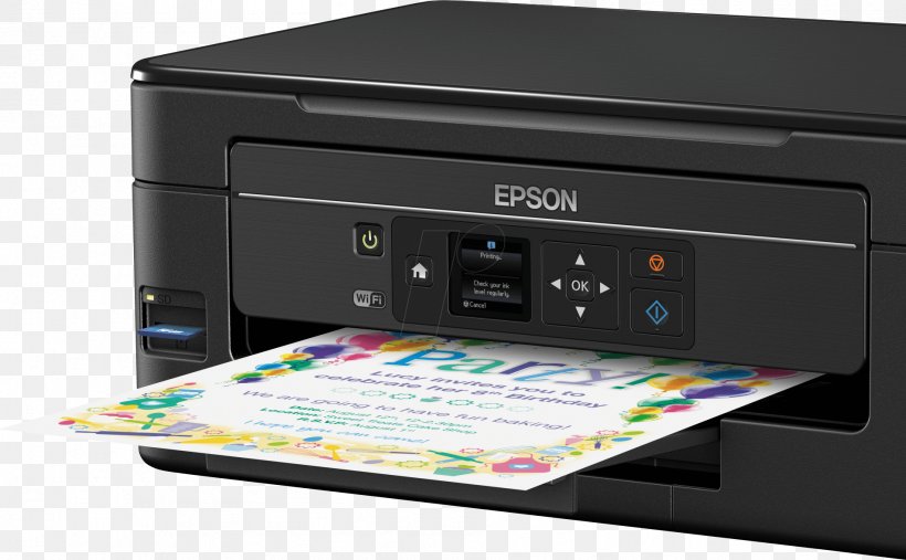 Inkjet Printing Multi-function Printer Epson Expression ET-2650 EcoTank, PNG, 1904x1178px, Inkjet Printing, Airprint, Copying, Electronic Device, Electronics Download Free