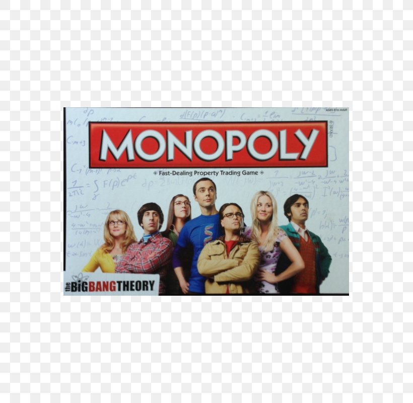 Monopoly Sheldon Cooper Leonard Hofstadter Pasadena The Big Bang Theory, PNG, 800x800px, Monopoly, Advertising, Banner, Big Bang Theory, Big Bang Theory Season 4 Download Free