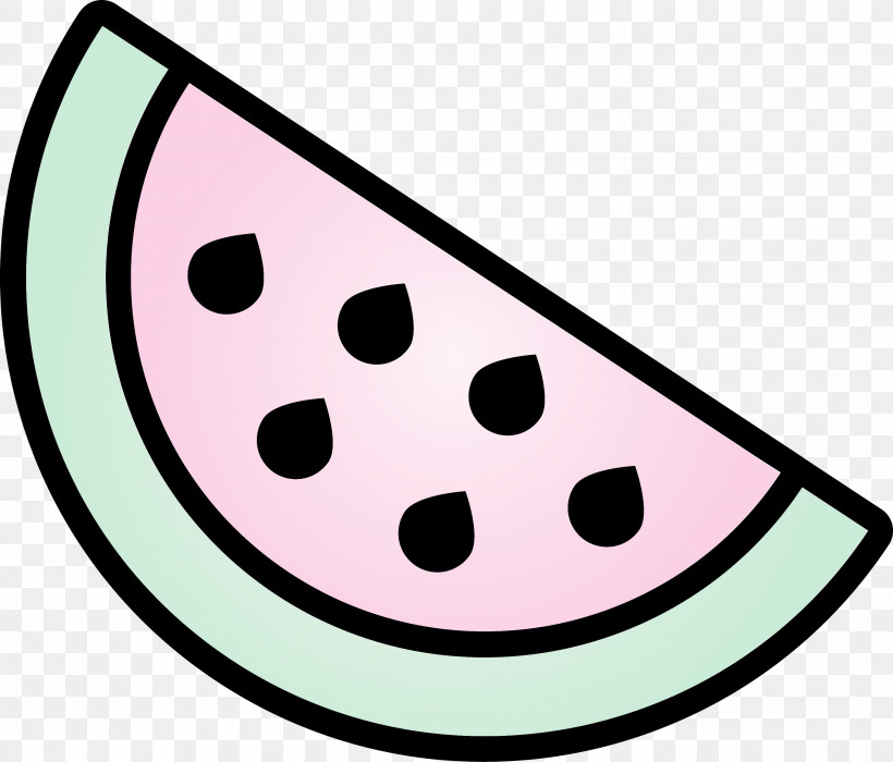 Watermelon, PNG, 3000x2563px, Cute Cartoon Watermelon, Cucumber Gourd And Melon Family, Melon, Watermelon Download Free